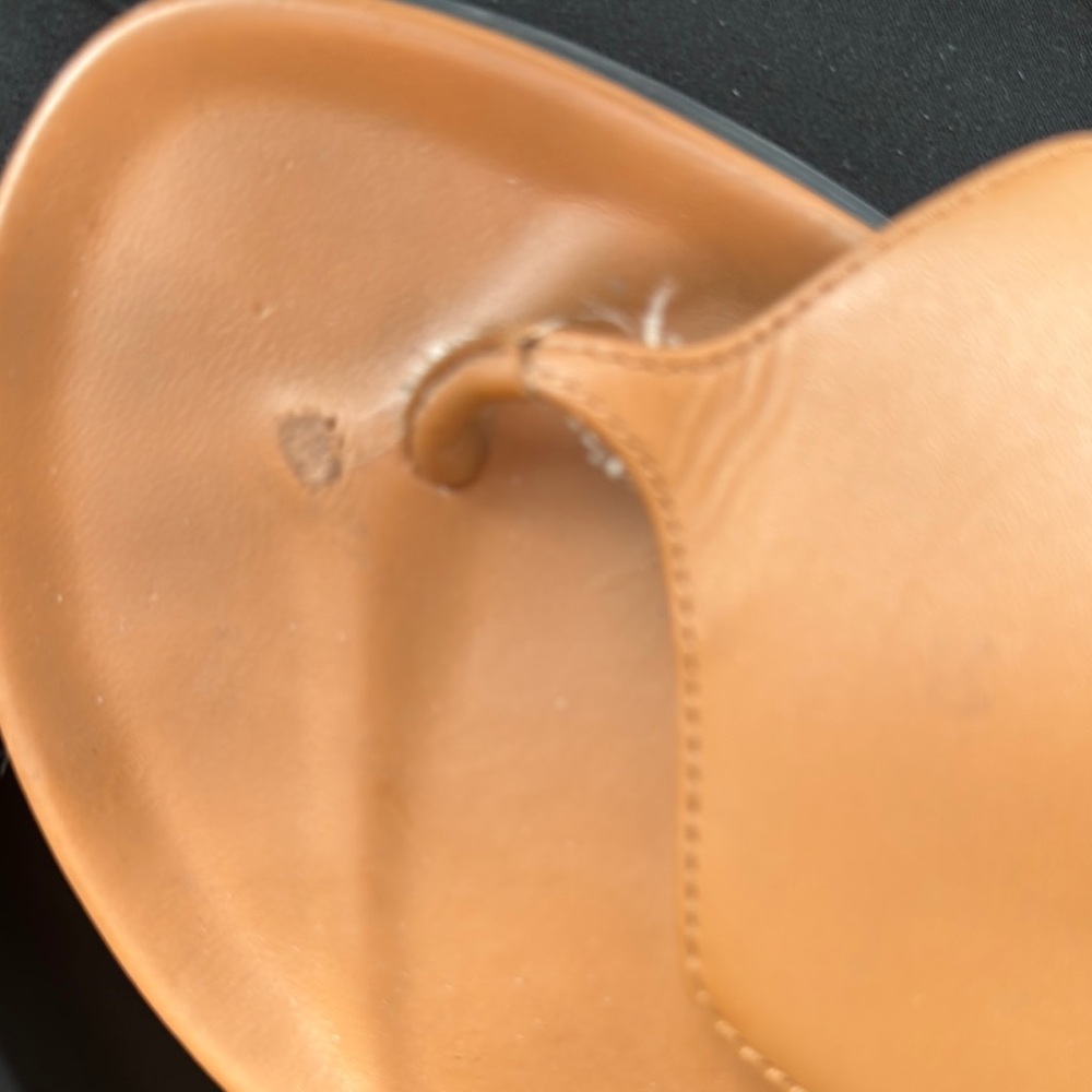 Hermes Empire Leather Brown/Tan Sandals